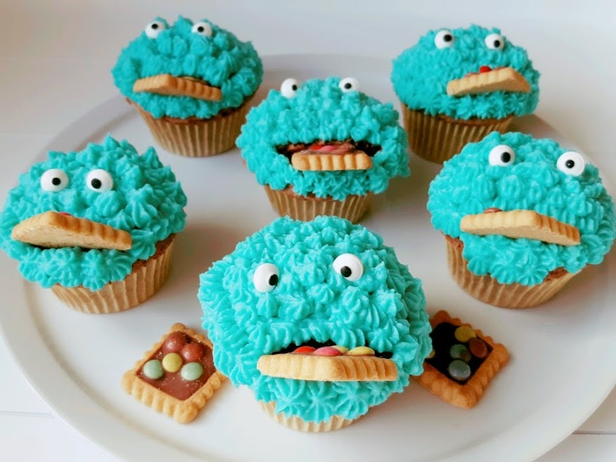 Krumelmonster Cupcake Herzstuck