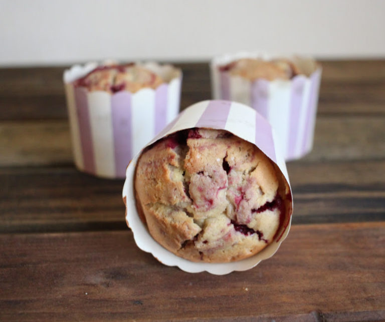 Himbeer-Muffins – Herzstück Himbeer-Muffins – Herzstück