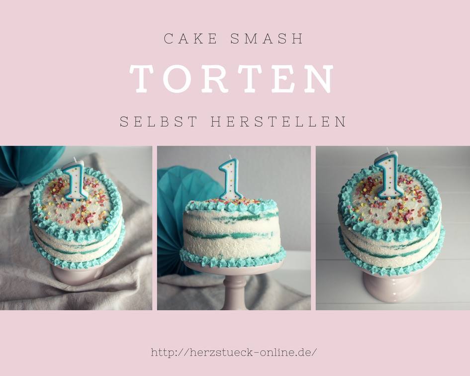 Cake Smash Torte Ganz Einfach Selbst Herstellen Herzstuck