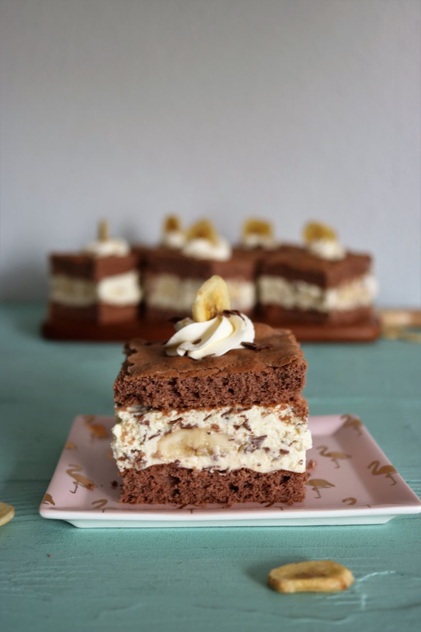 Bananen-Split Torte vom Blech – Herzstück