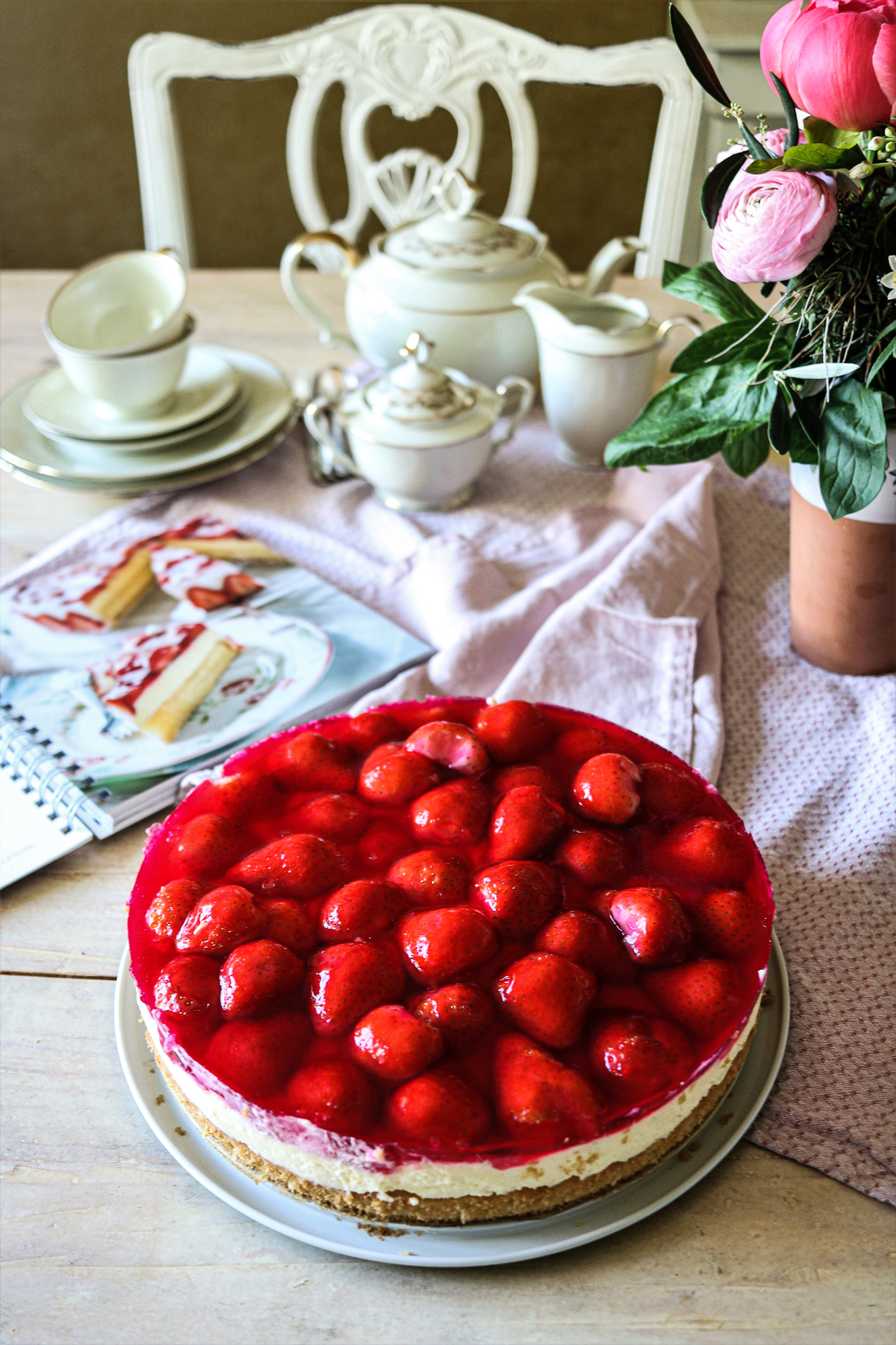 Erdbeer-Schmand-Torte – Herzstück