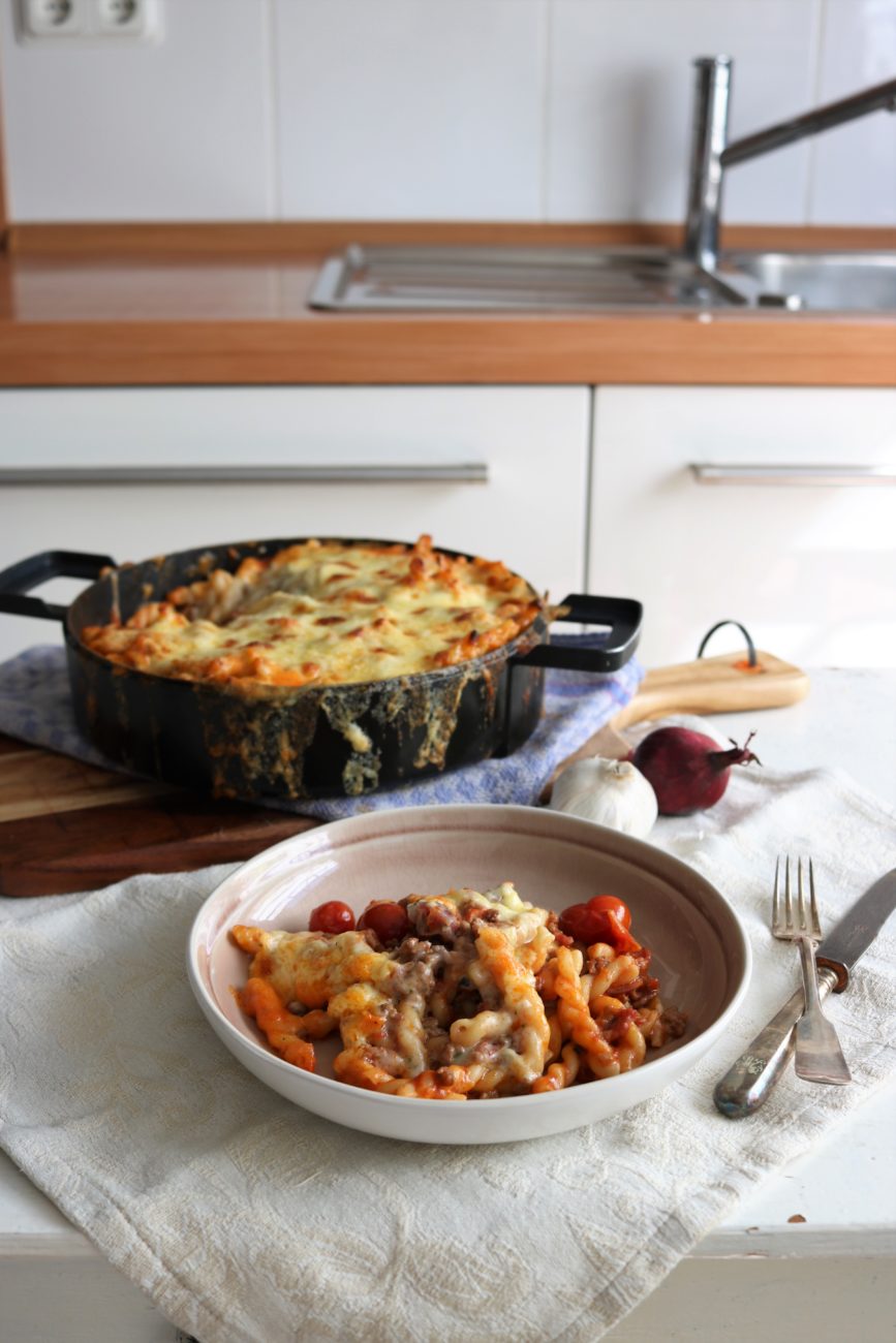 Nudel-Hackfleisch Auflauf – Herzstück