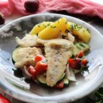 Sommergemüse Mit Bratfisch